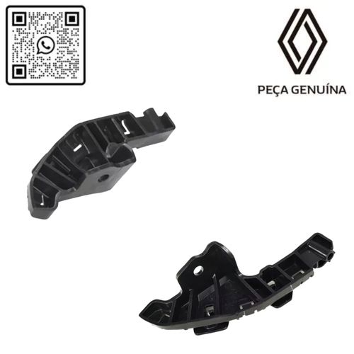RN 32784R-K 622232784R e 622227310R KIT ESQ-DIR GUIA SUPORTE DO PARACHOQUE DIANT KWID 2